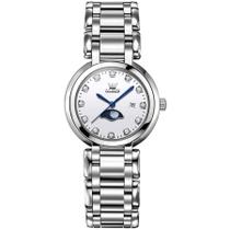 Relógio Feminino de Quartzo Minimalista com Strass em Aço Inoxidavel A Prova Dagua Relógio Feminino de Quartzo Minimalista com Strass em Aço Inoxidavel A Prova Dagua