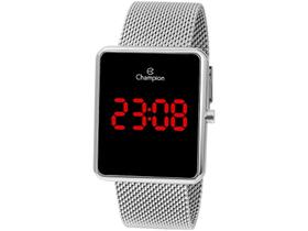 Relógio Feminino Digital Champion CH40080T Prata