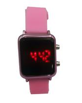 Relógio feminino Digital Led Quadrado esportivo 30mm
