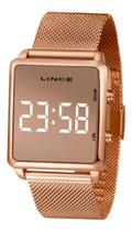 Relógio Feminino Digital Lince Mdr4619L Bxrx Rosé