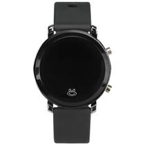 Relógio feminino digital premium silicone casual presente