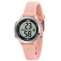 Relógio Feminino Digital Rosa X-Watch XFPPD088W BXRX