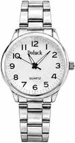 Relógio Feminino Doluck Dourado e Prateado Aço Inox Quartz Relógio Feminino Doluck Dourado e Prateado Aço Inox Quartz