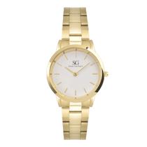 Relógio Feminino Dourado Belmont Gold 32mm - Saint Germain