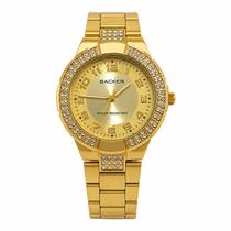 Relógio Feminino Dourado com Strass Luxo Festa Social Relógio Feminino Dourado com Strass Luxo Festa Social