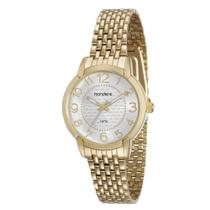 Relógio Feminino Dourado Mondaine 53570LPMVDE1