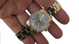 Relogio Feminino Dourado Movimento a Quartzo-PALL-N
