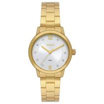 Relógio Feminino Dourado Orient Quartzo 30m Aço Inoxidável Analógico Dourado Relógio Feminino Dourado Orient Quartzo 30m Aço Inoxidável Analógico Dourado