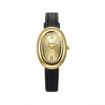 Relógio Feminino Dourado Pequeno Elegante Analógico Vintage Minimalista Social Casual