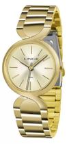 Relogio Feminino Dourado Pequeno Lince LRGH048L