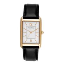 Relógio Feminino Dourado Quadrado Casual - Mondaine Relógio Feminino Dourado Quadrado Casual - Mondaine