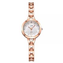 Relógio Feminino Dourado Quartz Casual Analógico Pequeno Relógio Feminino Dourado Quartz Casual Analógico Pequeno