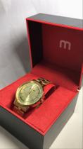 Relógio feminino Dourado Trendy Mondaine