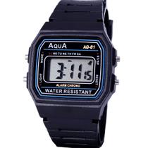 Relógio Feminino e Masculino Modelo Aqua Clássico Vintage À Prova D'agua