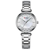 Relógio Feminino elegante quartzo fino Strass com aço inoxidável moda casual Relógio Feminino elegante quartzo fino Strass com aço inoxidável moda casual