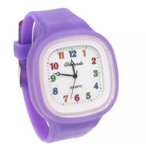 Relógio Feminino Esportivo Chaoyada Pulseira Silicone Quartz