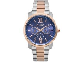 Relógio Feminino Euro Analógico - EU6P29AKETD/5A Prata e Rosé