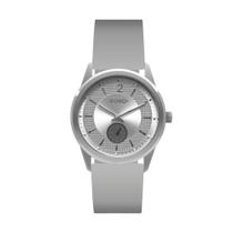 Relógio Feminino Euro EU1L45AA/8K 40mm Silicone Cinza