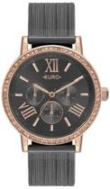 Relógio Feminino Euro Eu6P29Ahk/5F Multi Glow Party Grafite