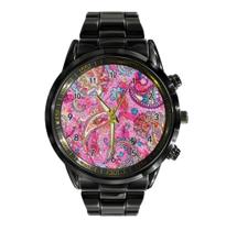 Relógio Feminino Fashion Analógico Quartzo Com Estojo