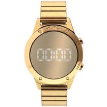 Relogio feminino fashion fit dourado euro eujhs31bab/4d Relogio feminino fashion fit dourado euro eujhs31bab/4d