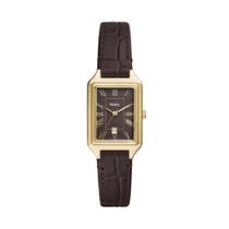 Relógio feminino Fossil Raquel Gold em aço inoxidável de 23 mm Relógio feminino Fossil Raquel Gold em aço inoxidável de 23 mm