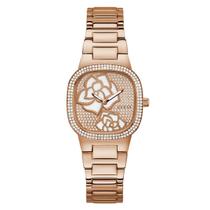 Relógio Feminino GUESS - Dourado Rosa, 32mm com Pulseira de 7,5 Polegadas