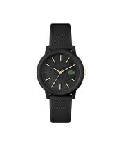 Relógio Feminino Lacoste 12.12 - Quartzo, Plástico e Silicone Preto