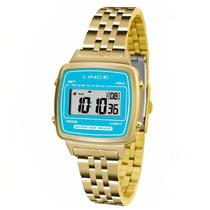 Relógio Feminino Lince Digital Dourado SDPH042L BAKX
