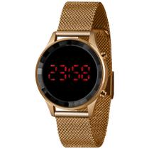 Relógio Feminino Lince Digital LDR4647L PXRX Pulseira de Aço Rosê Gold Relógio Feminino Lince Digital LDR4647L PXRX Pulseira de Aço Rosê Gold