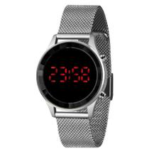 Relógio Feminino Lince Digital Prata - LDM4647L PXSX