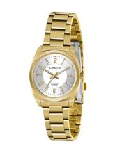 Relógio Feminino Lince Dourado 50M Ref. Lrgh140L-S2Kx