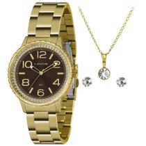 Relógio Feminino Lince LRG4704L K061 Pulseira De Aço Dourado Relógio Feminino Lince LRG4704L K061 Pulseira De Aço Dourado