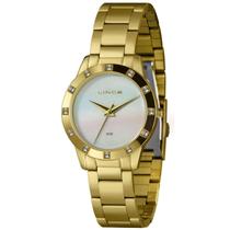 Relógio Feminino Lince Lrg4735L34 Bxkx Casual Dourado