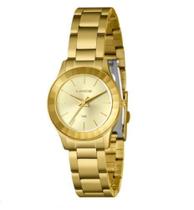 Relógio Feminino Lince LRG4775L32 Dourado Pequeno