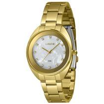 Relógio Feminino Lince Lrgj151L38 B1Kx Casual Dourado