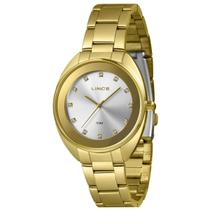 Relógio Feminino Lince Lrgj151L38 S1Kx Casual Dourado