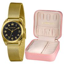 Relógio Feminino Lince + Porta Joias - LRGH221L30 P2KX