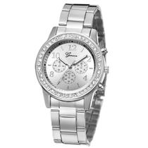 Relógio Feminino Luxo Com Bracelete Geneva