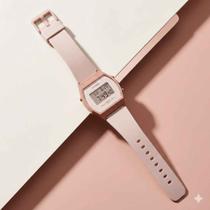 Relógio Feminino Marca Casio Vintage Digital Esportivo Preto Nude Rose Gold LW-204 Relógio Feminino Marca Casio Vintage Digital Esportivo Preto Nude Rose Gold LW-204