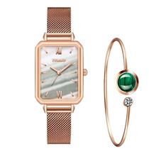 Relógio Feminino Marca Yolako Pulseira Metal ou Couro