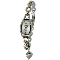 Relógio Feminino Mini Prata e Dourado Elegante Casual Relógio Feminino Mini Prata e Dourado Elegante Casual