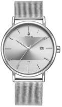 Relógio Feminino Minimalista Moderno Prateado Aço Inox Vanglore 3288b 33mm