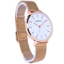 Relógio Feminino Minimalista Pequeno Delicado Elegante Analógico Aço Inoxidável Quartz Original De Pulso
