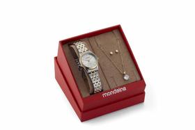 Relógio Feminino Mondaine 32608LPMKBE3 + Colar e Brinco Relógio Feminino Mondaine 32608LPMKBE3 + Colar e Brinco