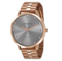 Relógio Feminino Mondaine Casual Pedraria Rosé 53659Lpmvre3