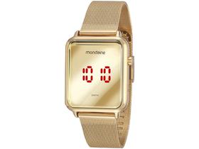 Relógio Feminino Mondaine Digital - 32171LPMVDE1 Dourado