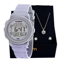 Relógio Feminino Mondaine Digital Lilás 85013L0MVNP2