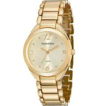 Relógio feminino mondaine dourado 53566LPMVDE1