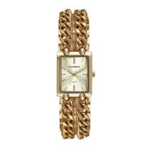 Relógio Feminino Mondaine Dourado À Prova D'Água 30M 32593Lpmvdm1